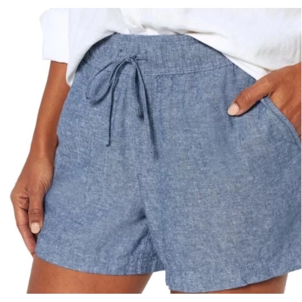 Shorts GAP Factory Denim Blue Women's Cargo Shorts
